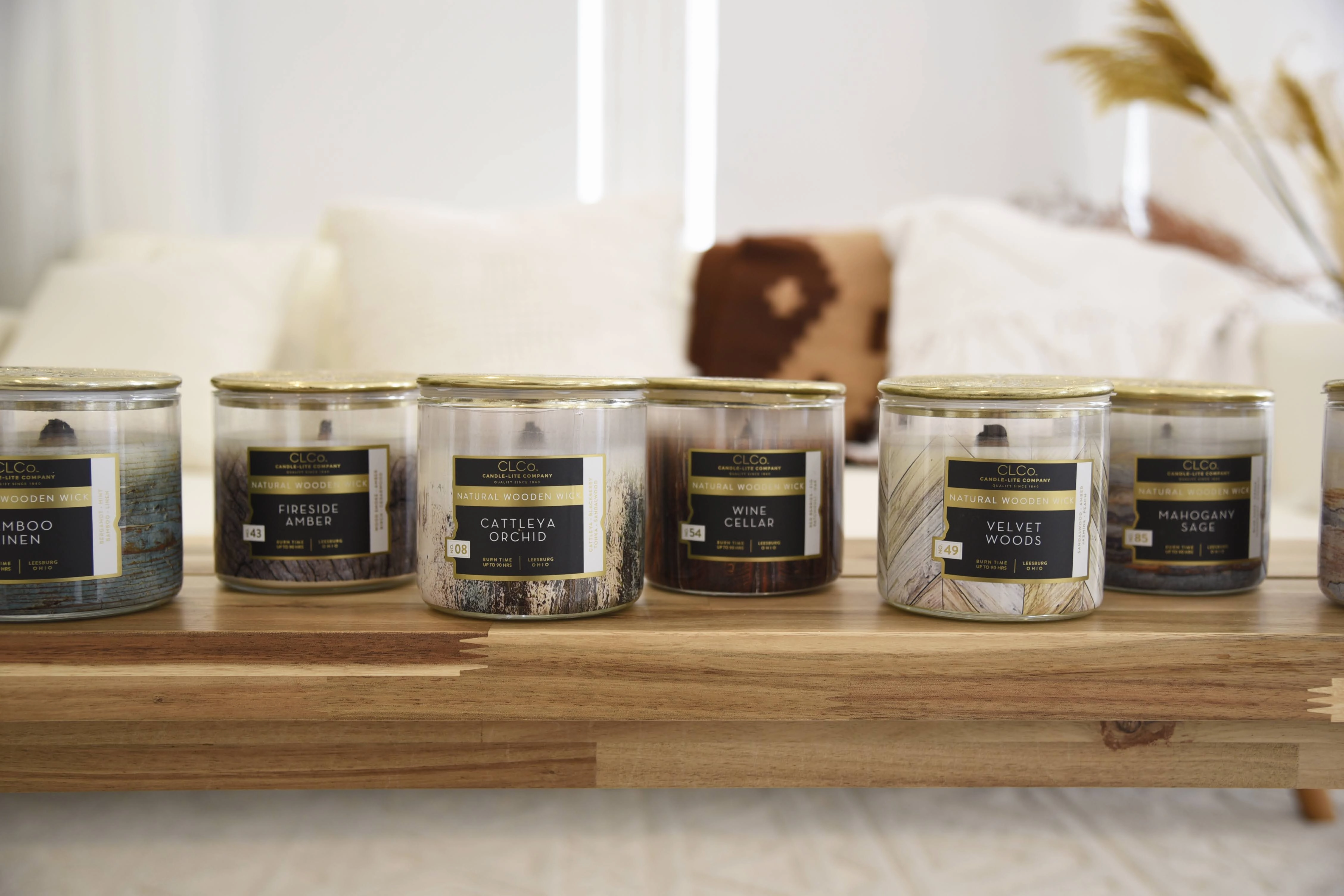 Mahogany Sage Wooden-Wick 14oz Jar Candle
