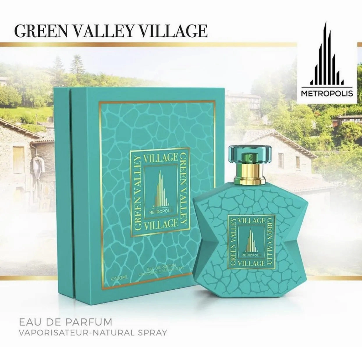 Metropolis Green Valley 3.4 oz EDP for women