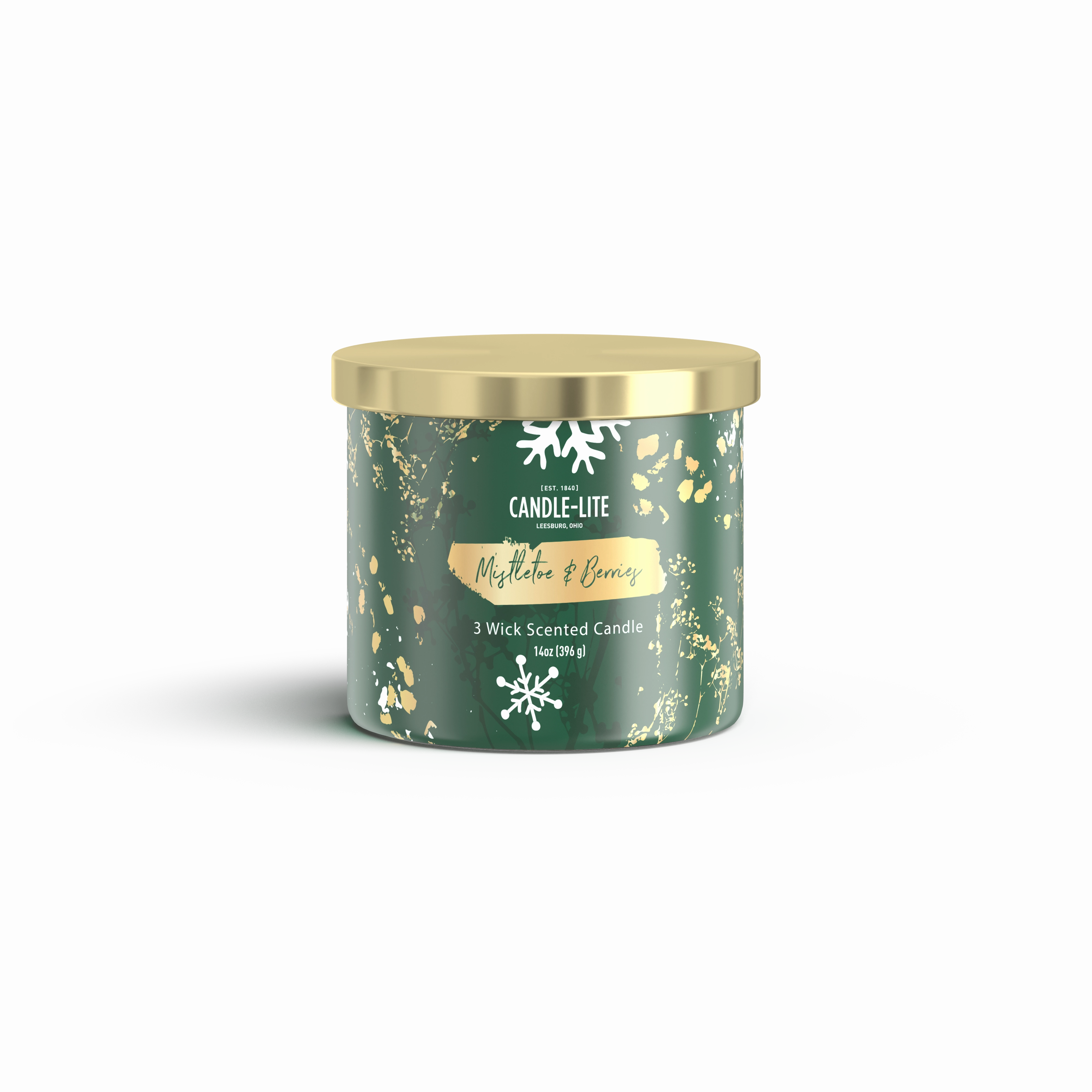 Mistletoe & Berries 14oz Jar Candle