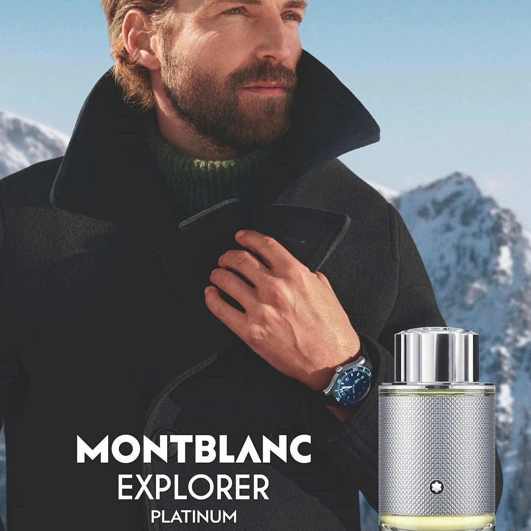 Mont Blanc Explorer Platinum 3.4 oz EDP for men