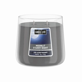 Moonlit Starry Night 15oz 2-wick Jar Candle