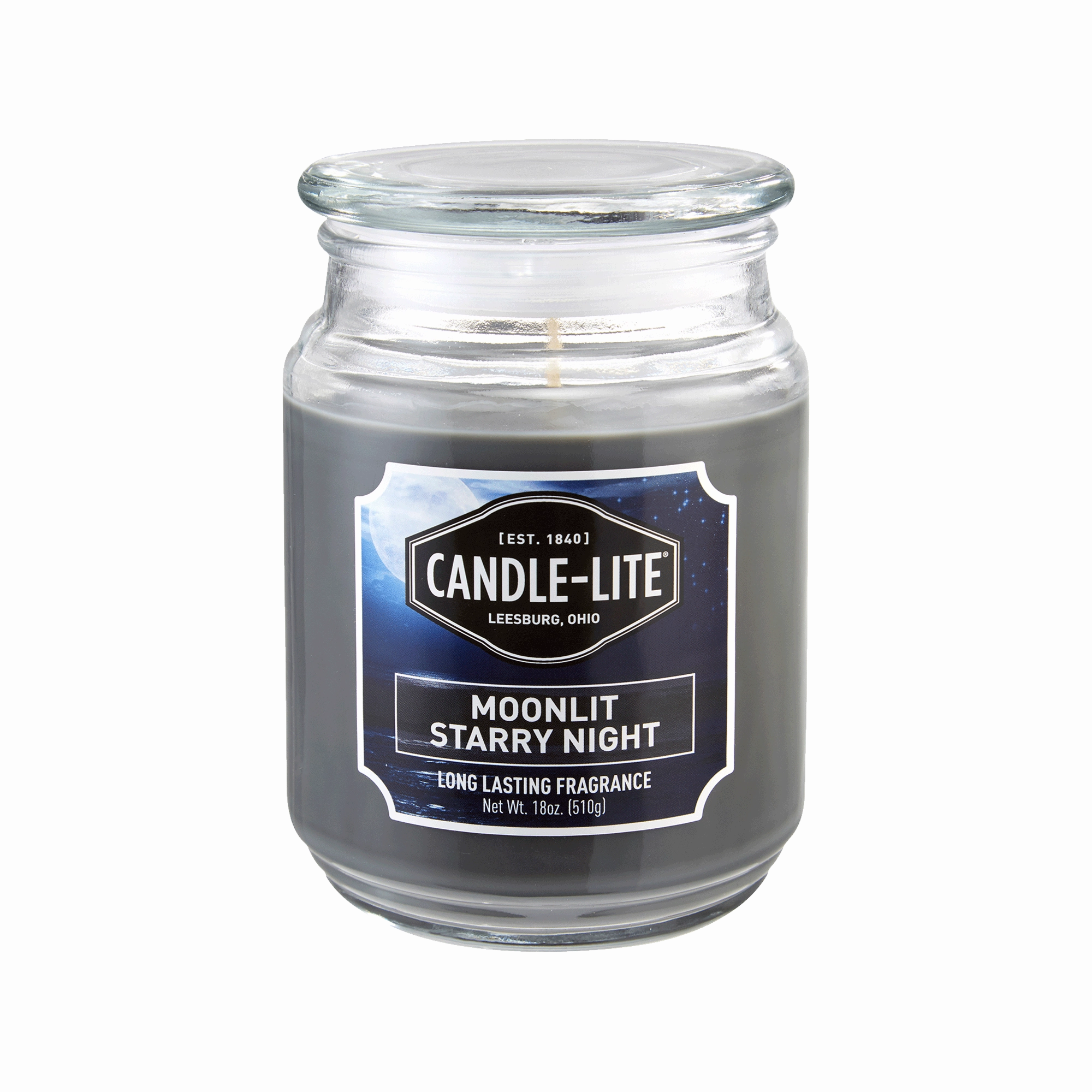 Moonlit Starry Night 18oz Jar Candle