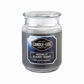 Moonlit Starry Night 18oz Jar Candle