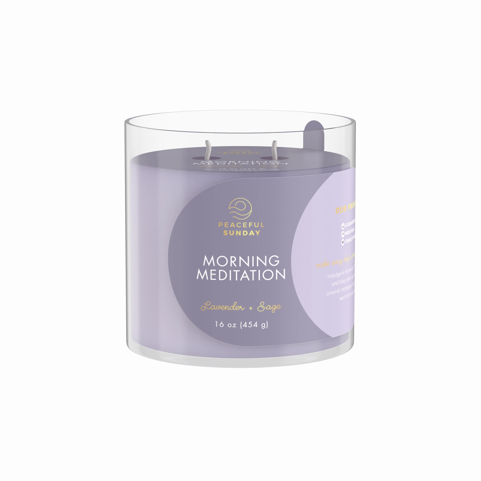 Morning Meditation 2-wick 16oz Jar Candle