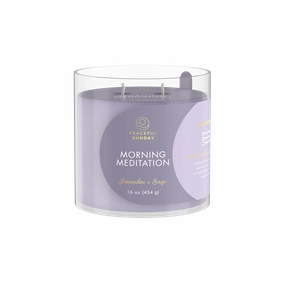 Morning Meditation 2-wick 16oz Jar Candle