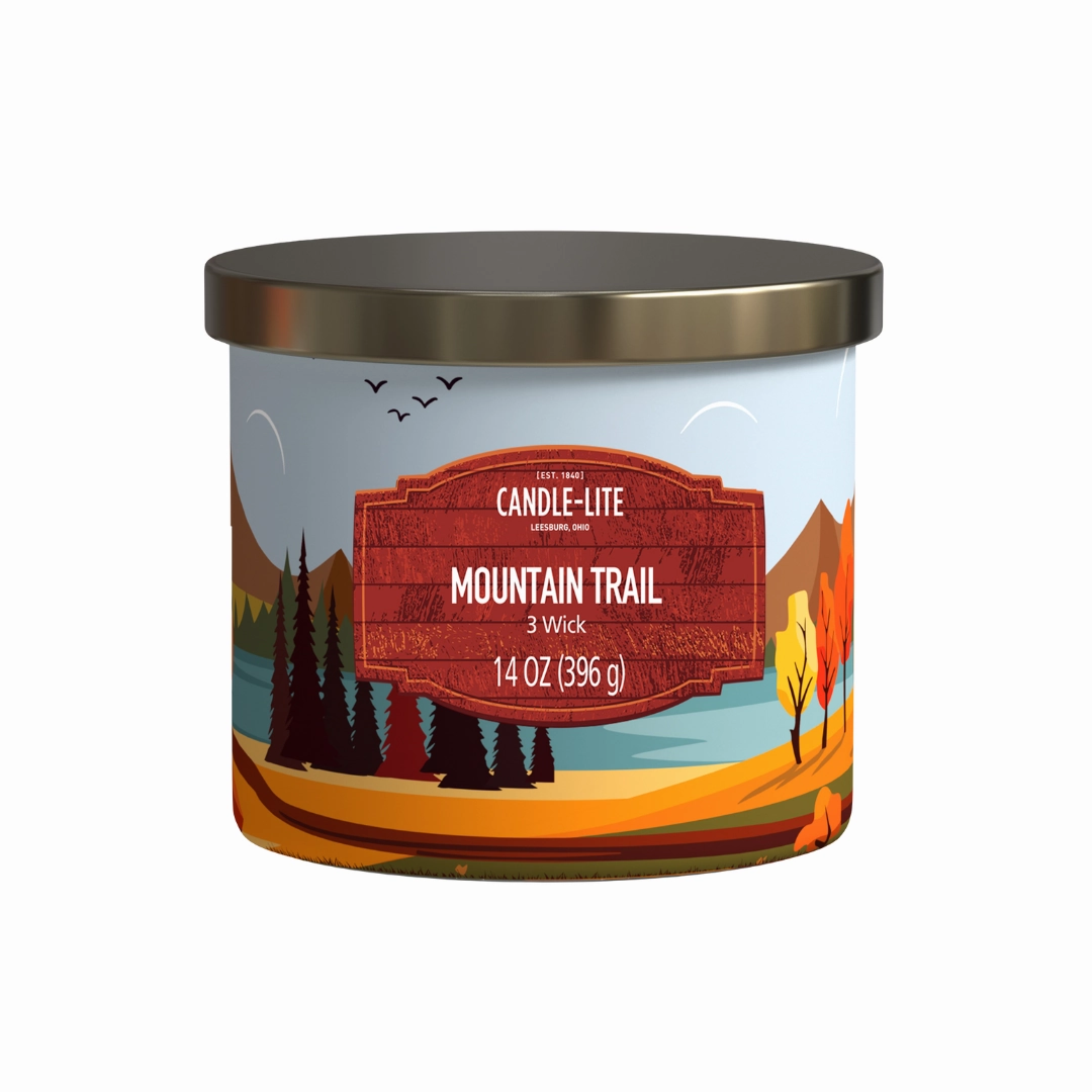 Mountain Trail 3-wick 14oz Jar Candle