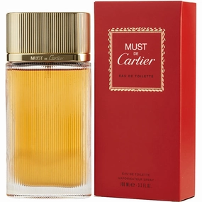 Must de Cartier 3.4 oz EDT for women