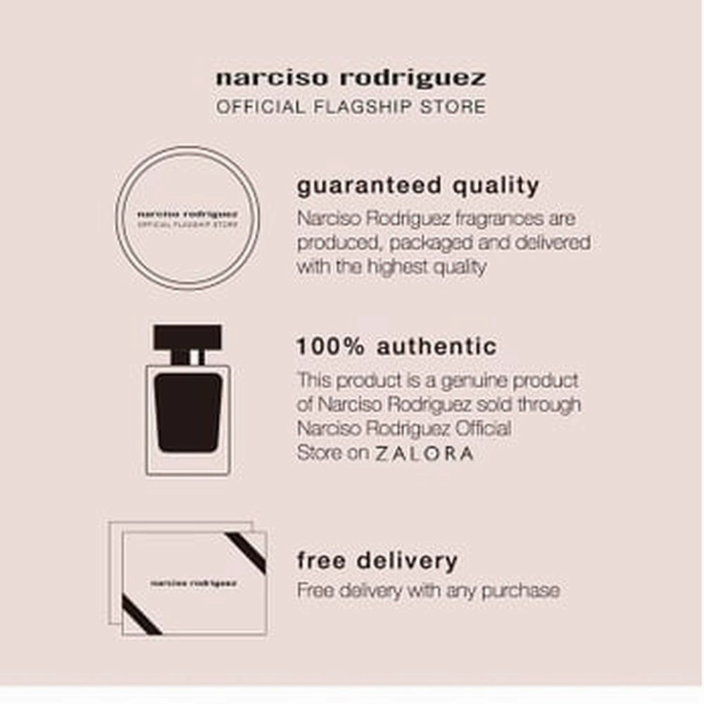 Narciso Rodriguez Edt For Women 100Ml   Pure Musc Edp 10ML Travel Set