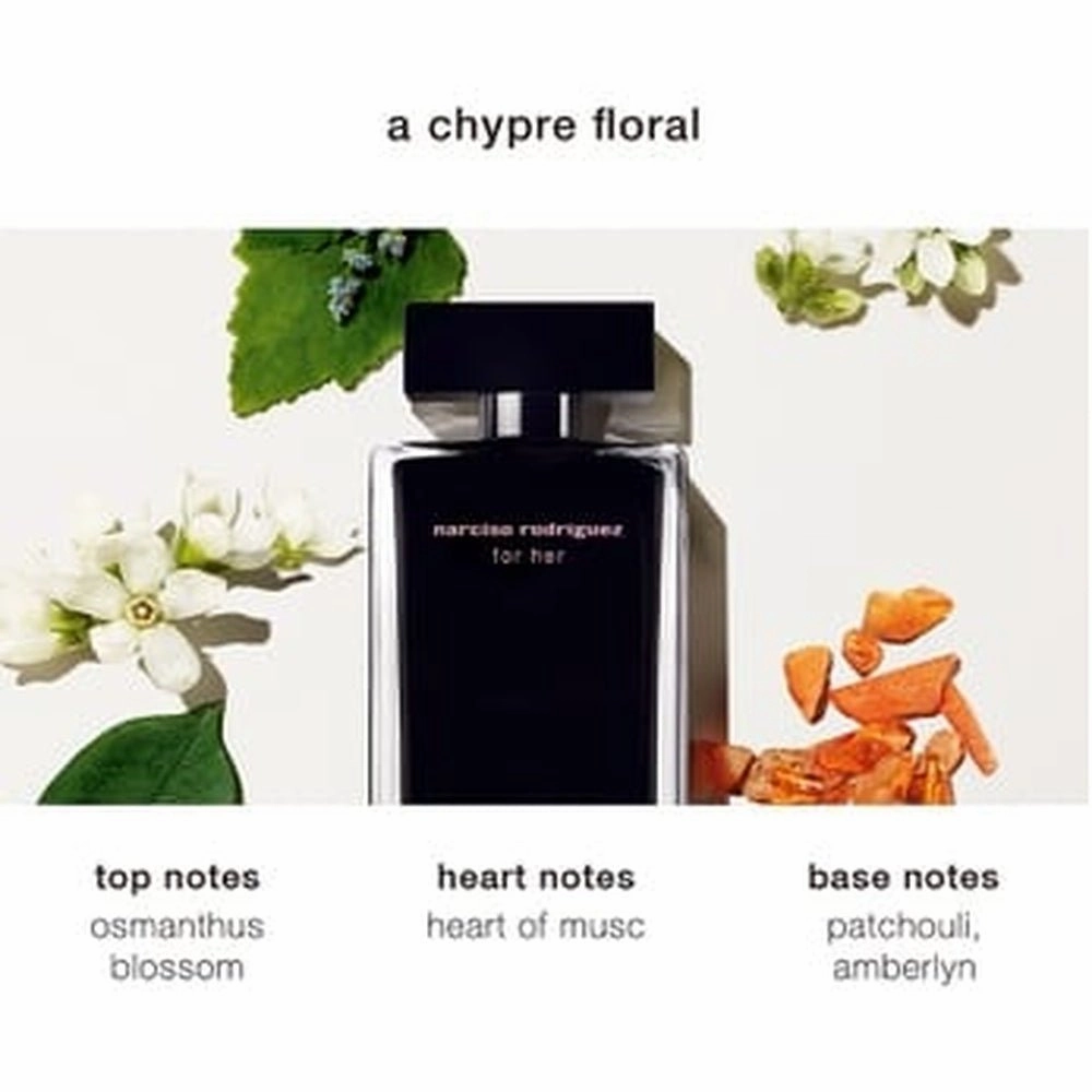 Narciso Rodriguez Edt For Women 100Ml   Pure Musc Edp 10ML Travel Set