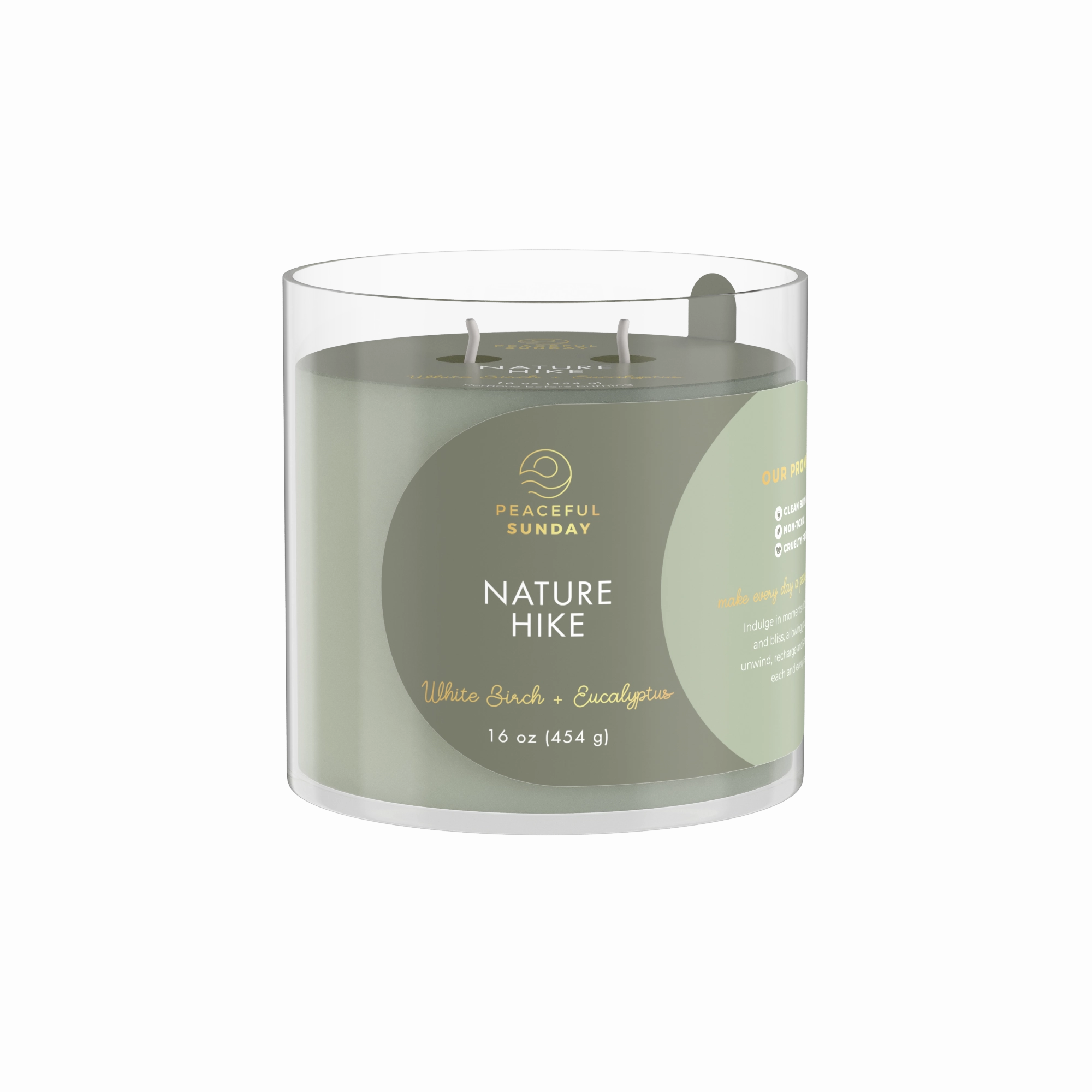Nature Hike 2-wick 16oz Jar Candle
