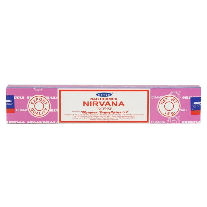 Nirvana Incense Sticks by Satya