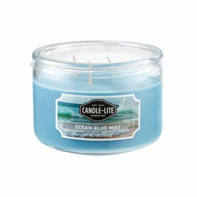 Ocean Blue Mist 3-wick 10oz Jar Candle