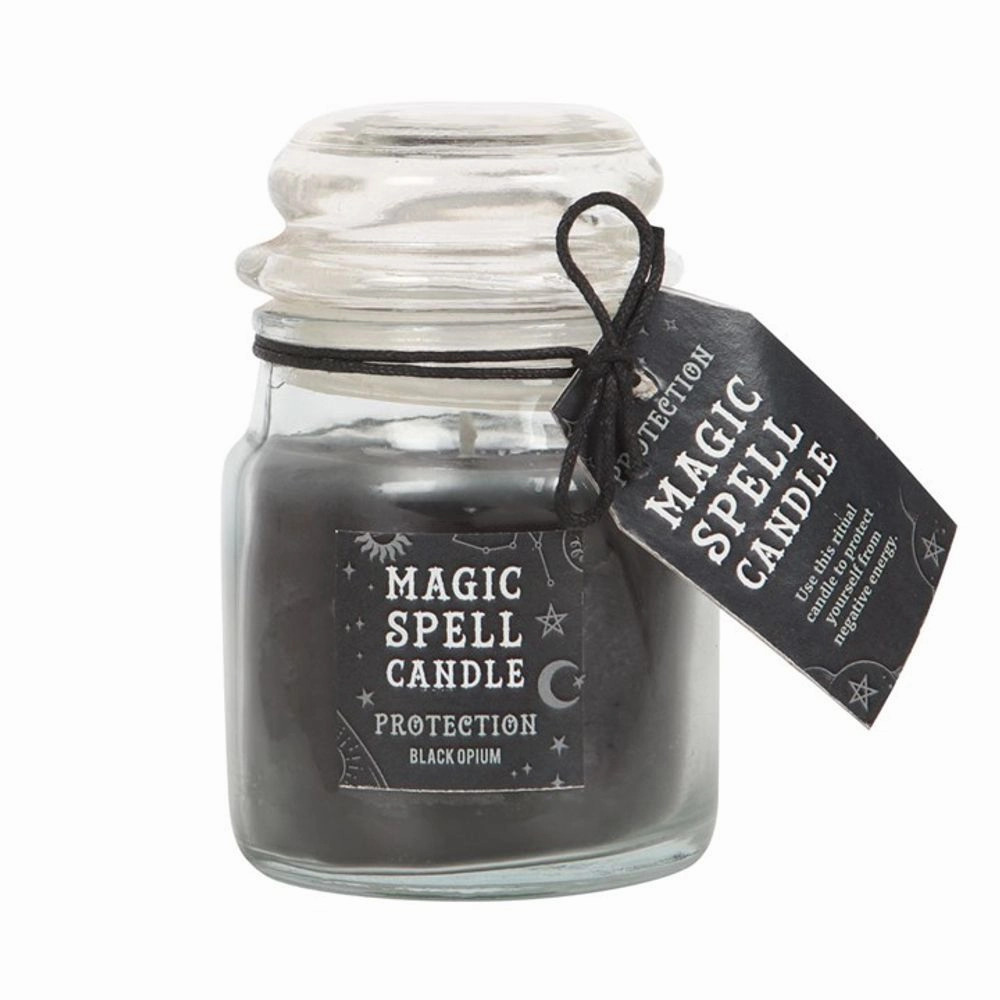 Opium 'Protection' Spell Candle Jar