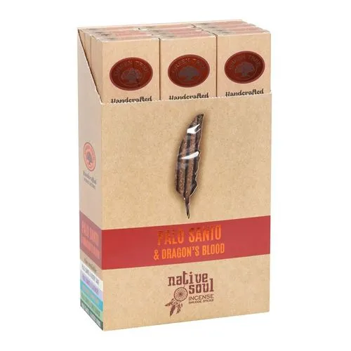 Palo Santo and Dragon's Blood Smudge Incense Sticks