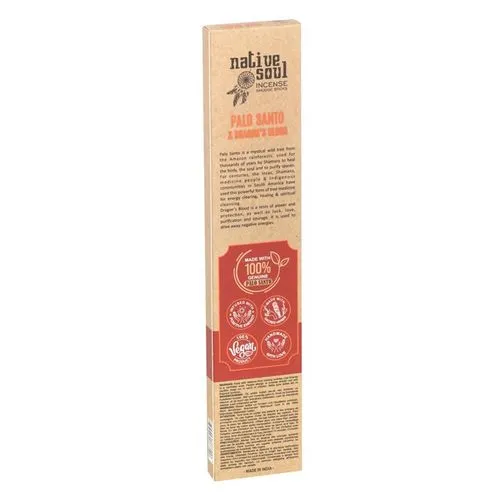 Palo Santo and Dragon's Blood Smudge Incense Sticks