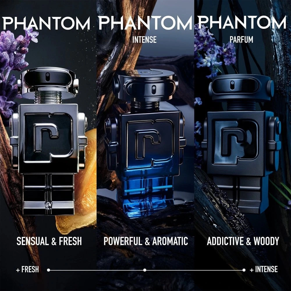 Phantom Intense EDP 5.1 oz refillable for men