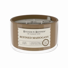 Refined Mahogany 3-wick 16.25oz Jar Candle