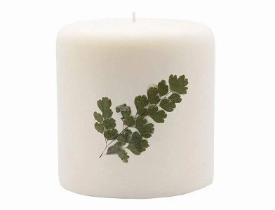 Rosy Rings Pillar Botanical Candle Size: 25'' D x 3.5'' H (Peony & Pomelo)