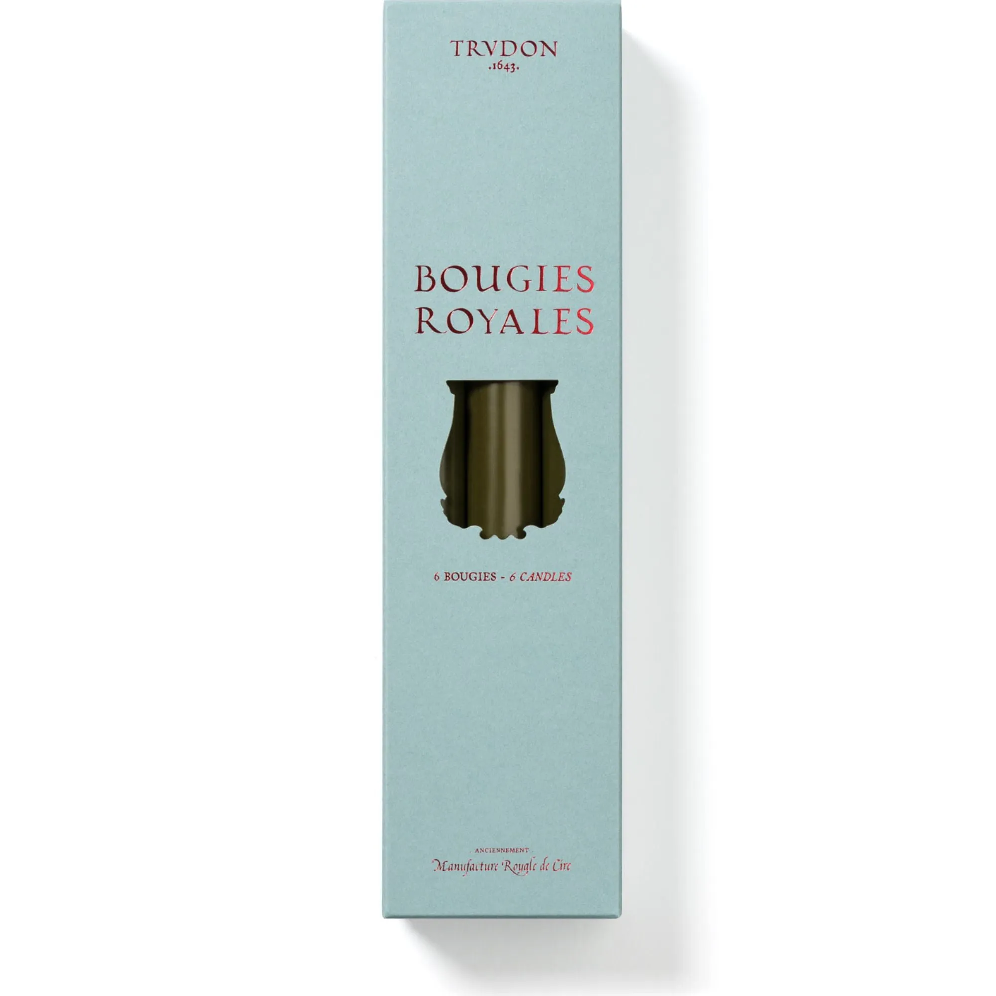 Royale Taper Candle Khaki