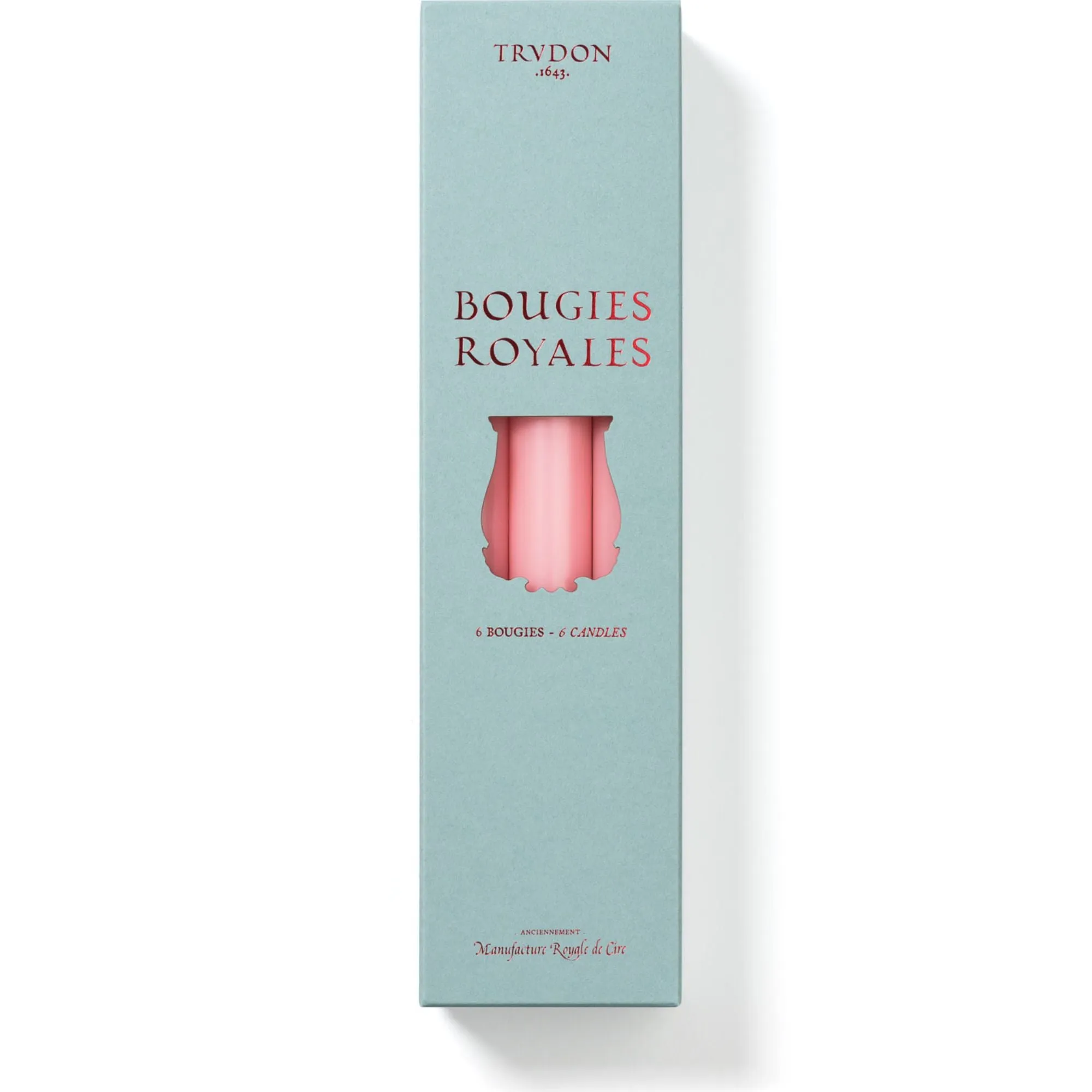 Royale Taper Candle Pink