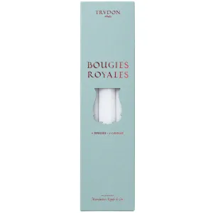 Royale Taper Candle White