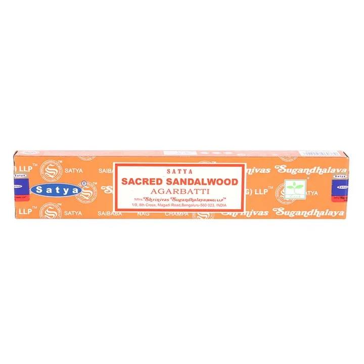Sacred Sandalwood Incense Sticks by Satya