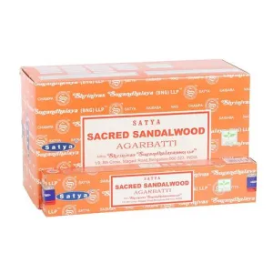 Sacred Sandalwood Incense Sticks by Satya