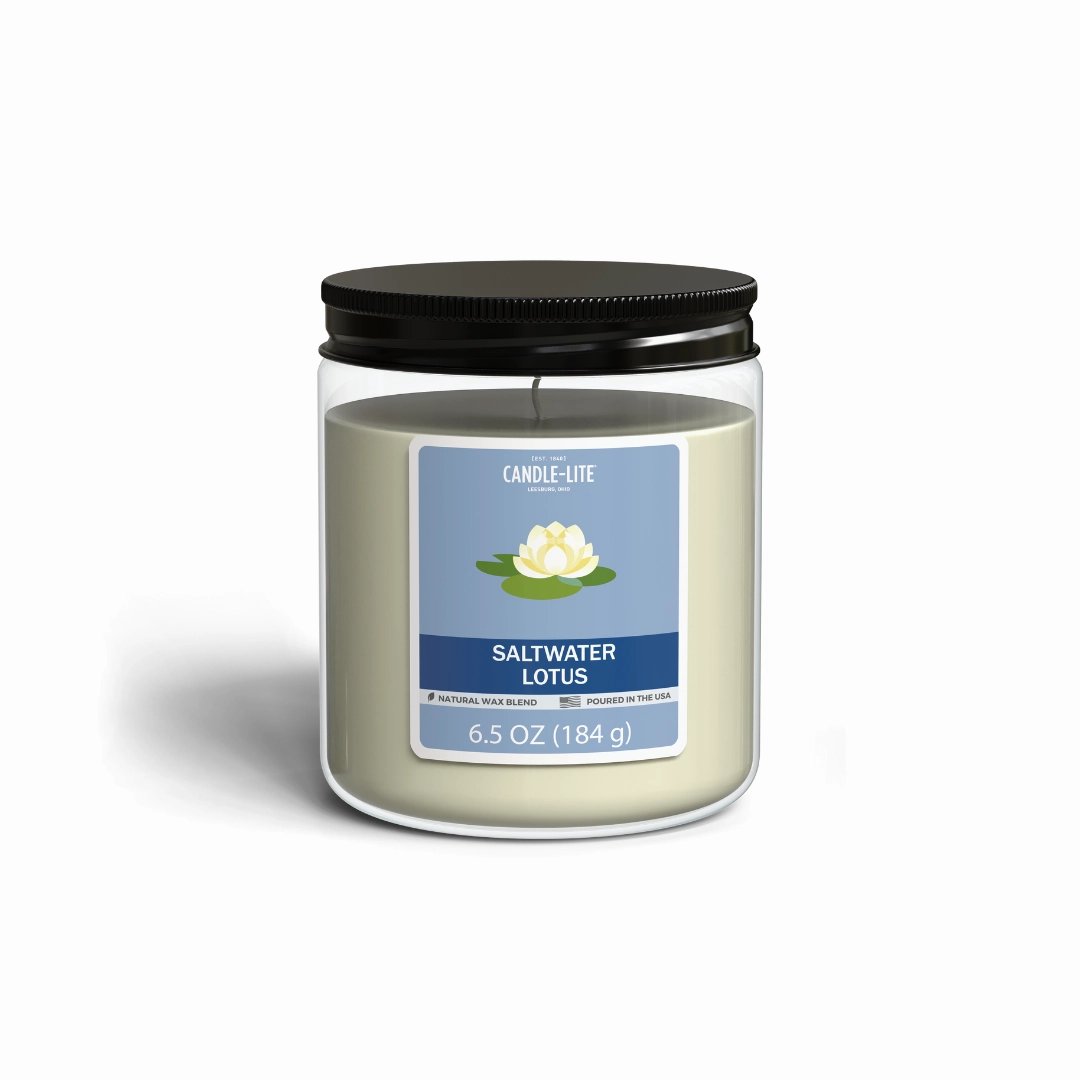 Saltwater Lotus 6.5oz Jar Candle