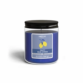 Salty Blue Citron 6.5oz Jar Candle