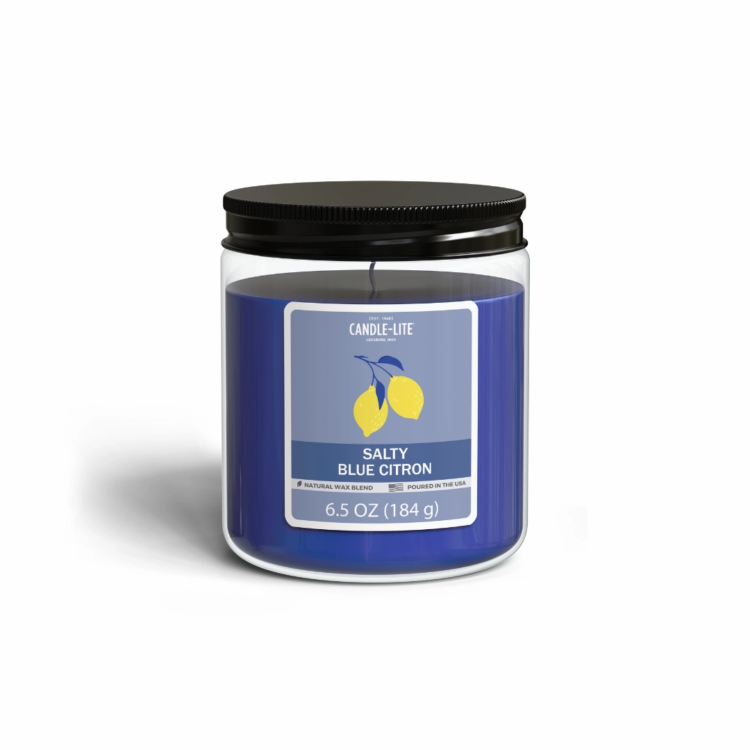Salty Blue Citron 6.5oz Jar Candle