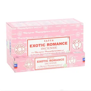 Satya Exotic Romance Incense Sticks