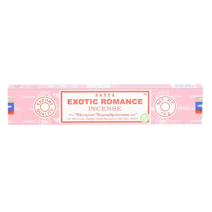 Satya Exotic Romance Incense Sticks