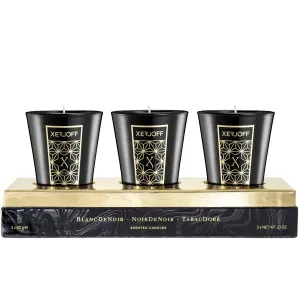 Scented Candle Set - TabacDor, BlancDeNoir, NoirDeNoir