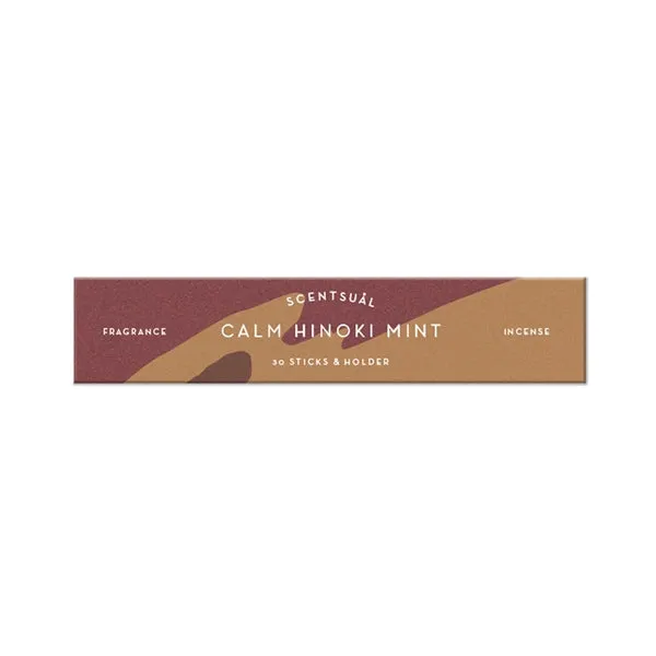 SCENTSUAL - Calm Hinoki Mint 30 sticks