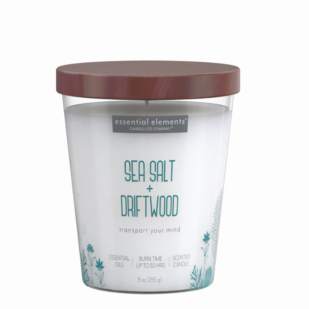 Sea Salt & Driftwood 9oz Jar Candle