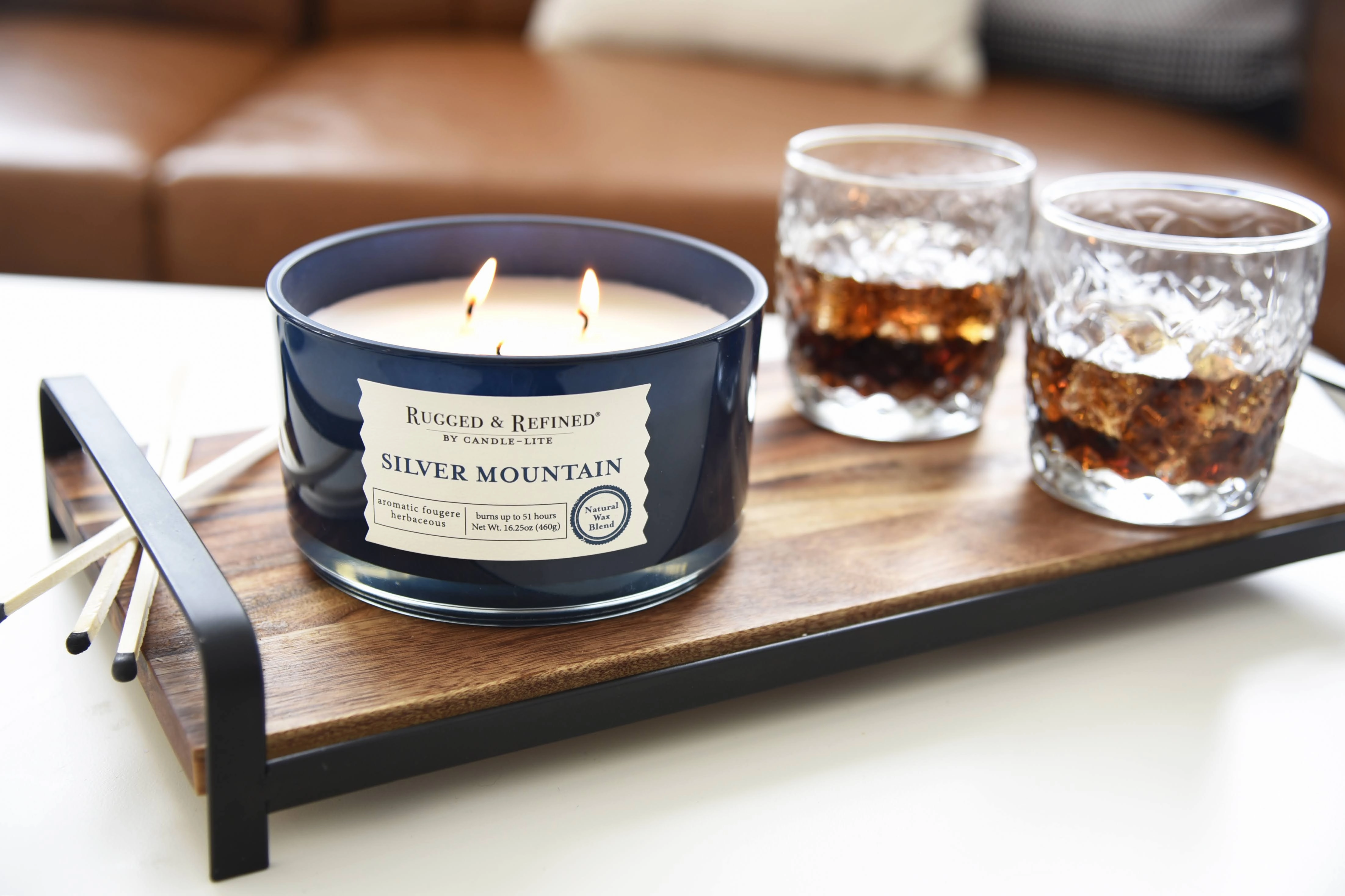 Silver Mountain 3-wick 16.25oz Jar Candle