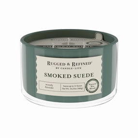 Smoked Suede 3-wick 16.25oz Jar Candle