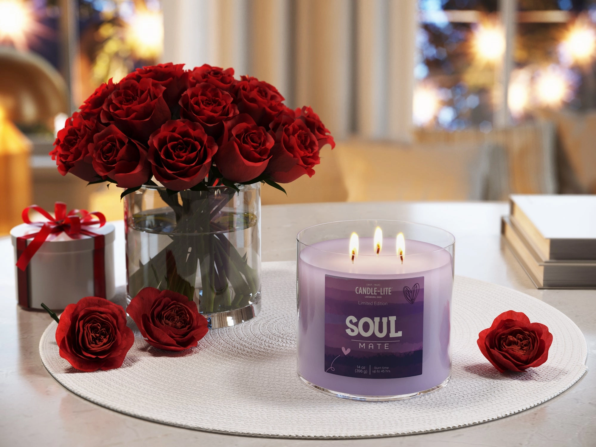 Soul Mate 3-wick 14oz Jar Candle