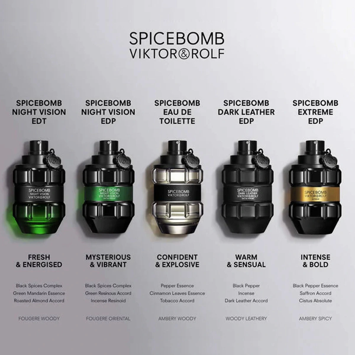 Spicebomb Dark Leather 3.04 oz EDP for men