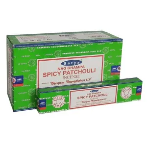 Spicy Patchouli Incense Sticks by Satya