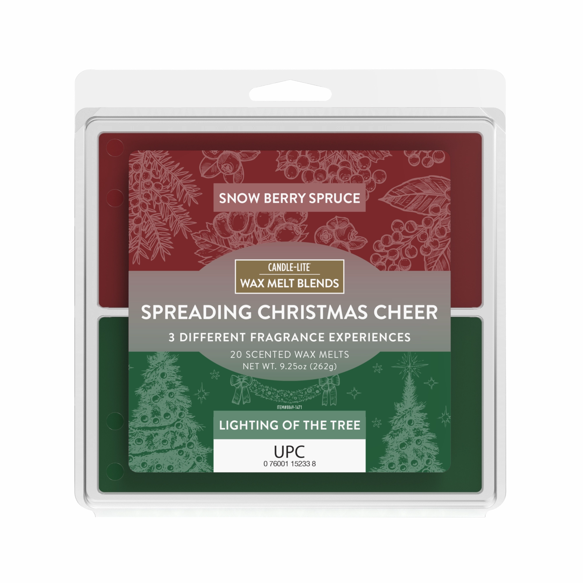 Spreading Christmas Cheer 9.25oz Wax Melt Blend Pack