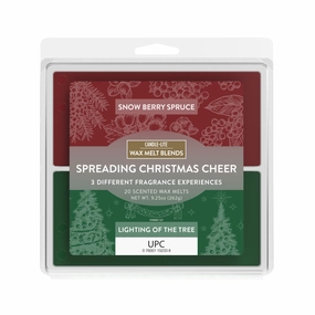Spreading Christmas Cheer 9.25oz Wax Melt Blend Pack