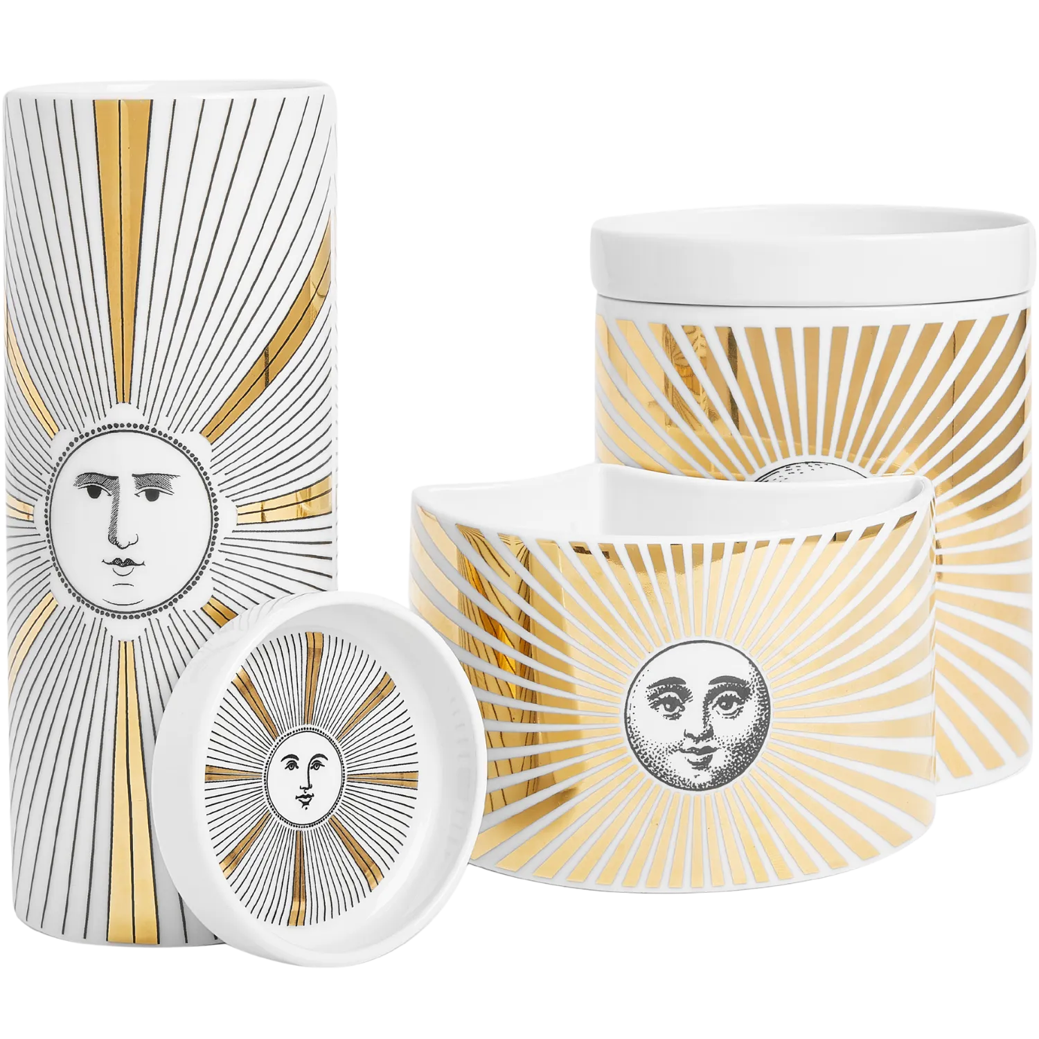 Sun Tryptych candle (3pc)