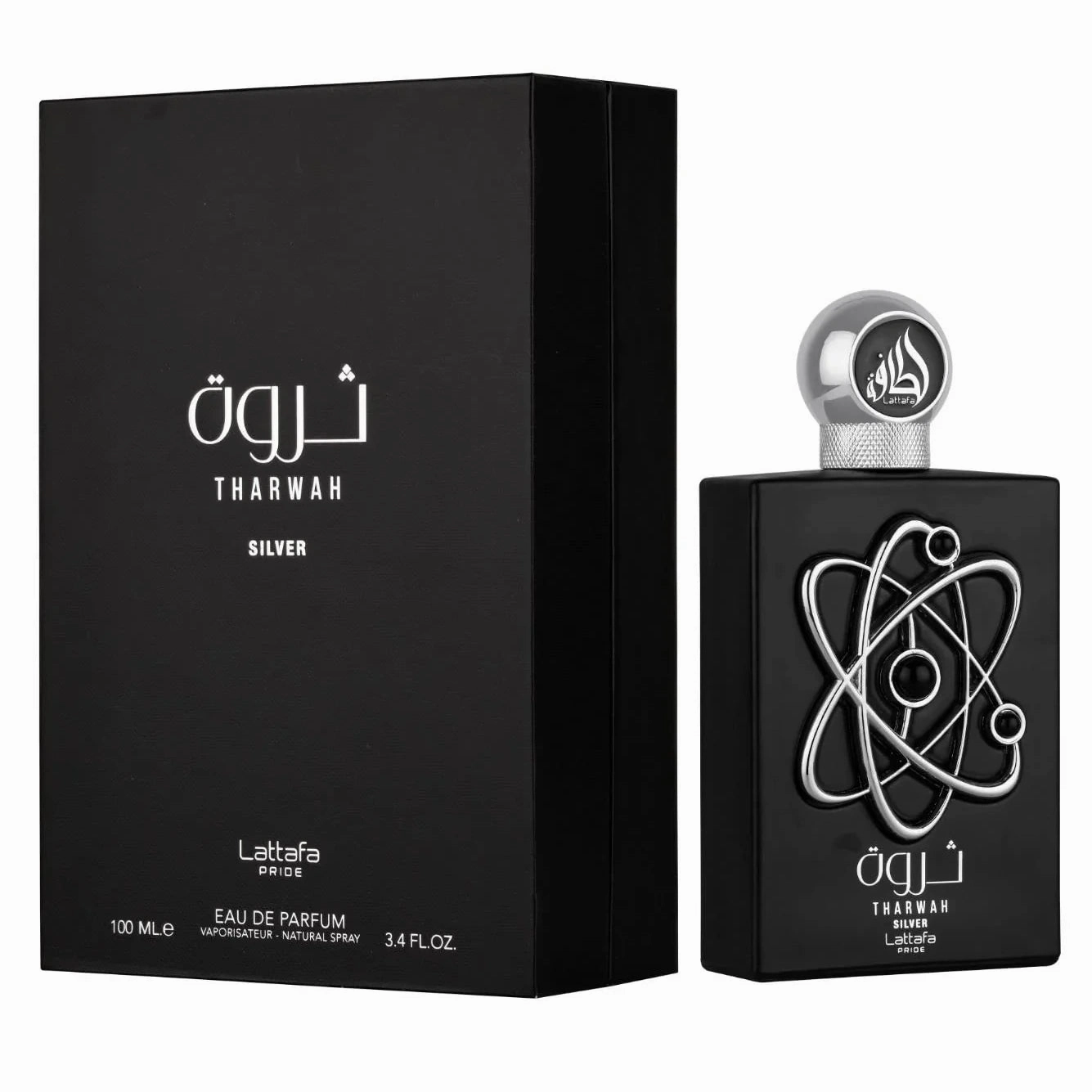 Tharwah Silver 3.4 oz EDP for men