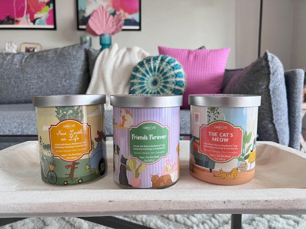 The Cat's Meow 2-wick 17oz Jar Candle