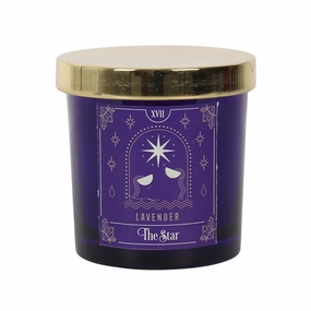 The Star Lavender Tarot Candle