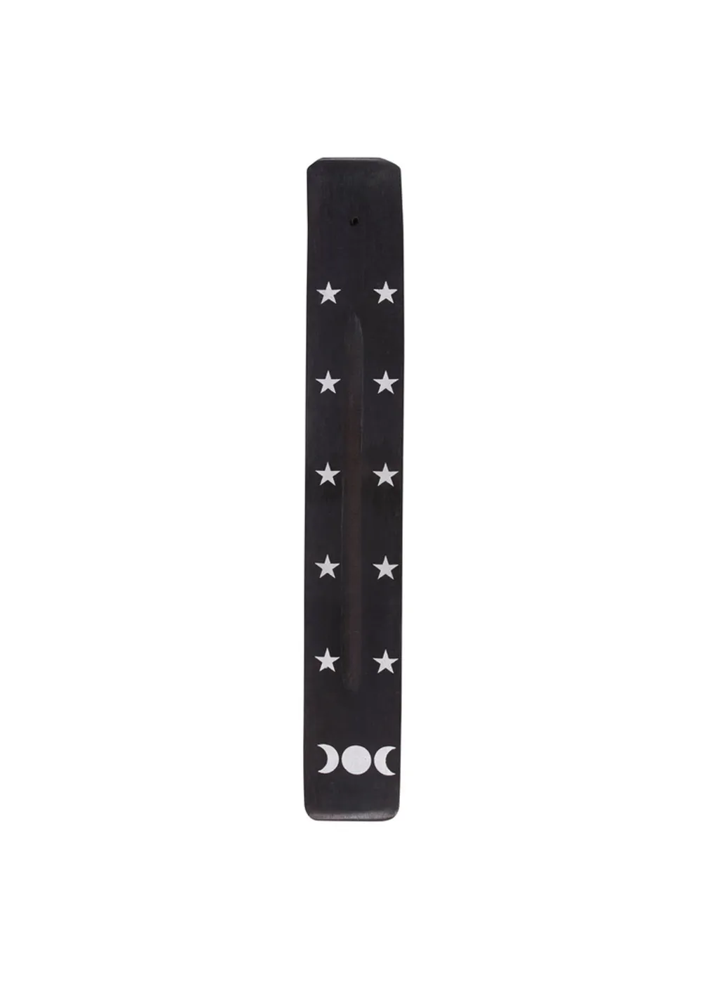 Triple Moon Wooden Incense Ash Catcher