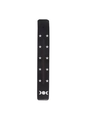 Triple Moon Wooden Incense Ash Catcher
