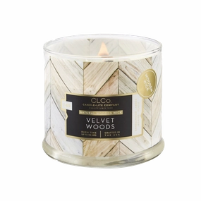 Velvet Woods Wooden-Wick 14oz Jar Candle