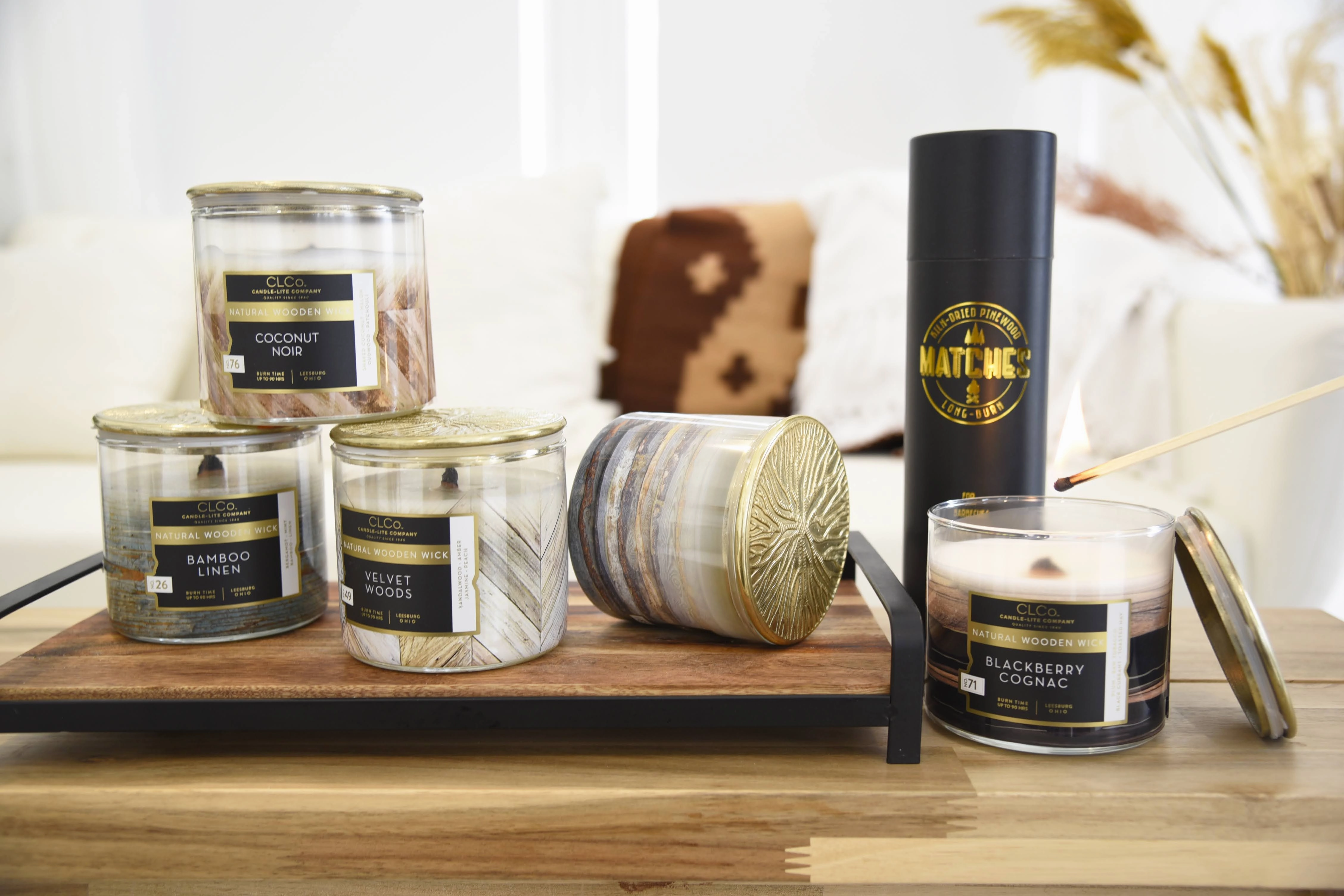 Velvet Woods Wooden-Wick 14oz Jar Candle